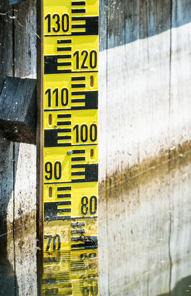 Water level indicator — Stock Photo, Image