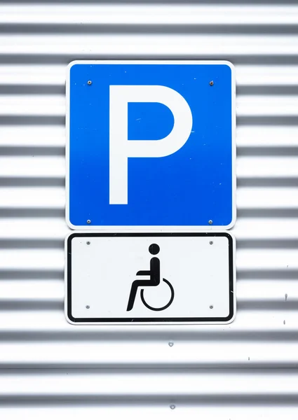 Disabled sign — Stock Photo, Image