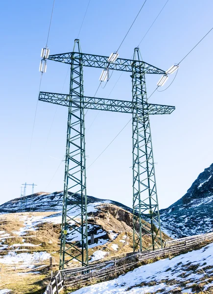 Elektricitetspylon — Stockfoto