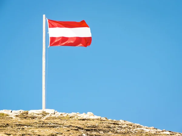 Bandeira austríaca — Fotografia de Stock