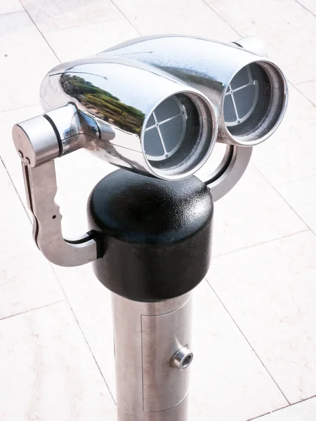 Coin operated binoculars — Stock Photo, Image