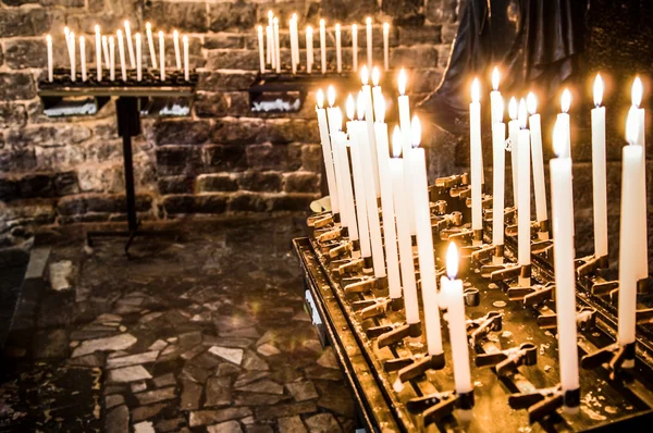 Prayer candles — Stock Photo, Image