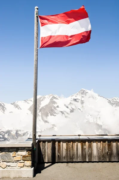 Austrian flag — Stock Photo, Image