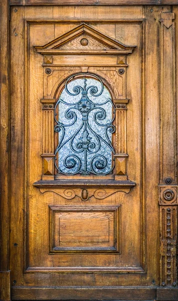 Puerta de madera vieja — Foto de Stock