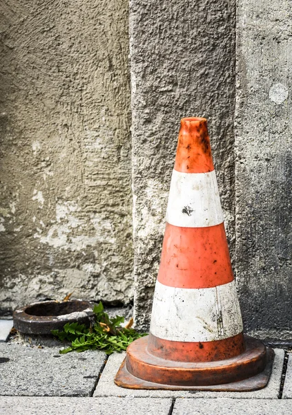 Cone de tráfego Fotografia De Stock