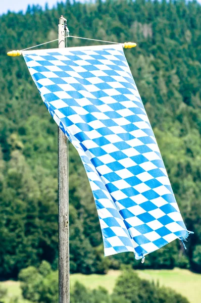 Bayerische Fahne — Stockfoto