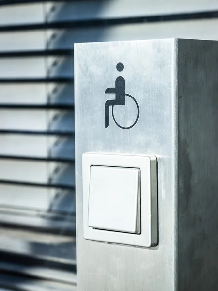 Handicap teken — Stockfoto