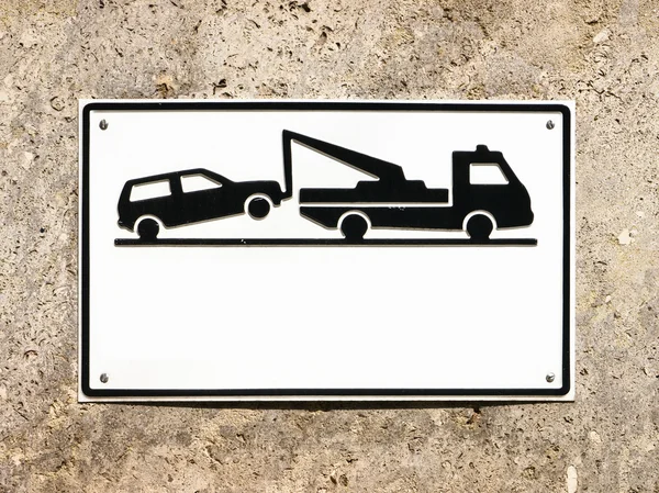 No parking sign — Stock Photo, Image