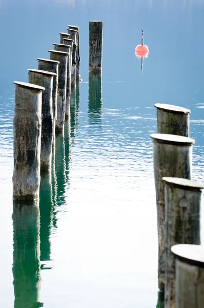 Aan het meer — Stockfoto