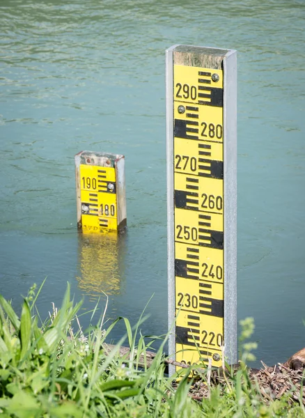 Water level indicators — Stock Photo, Image