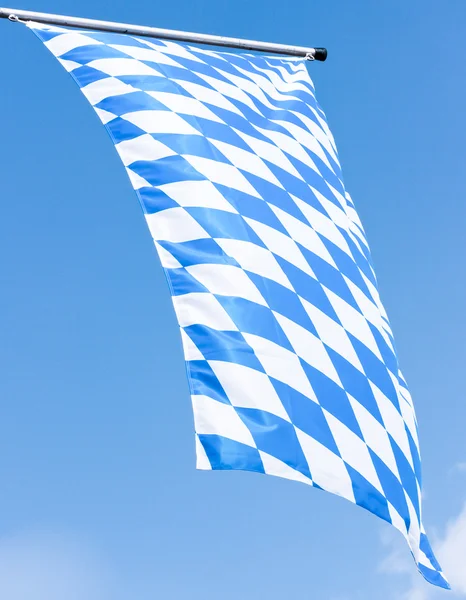 Bayerska flagga — Stockfoto