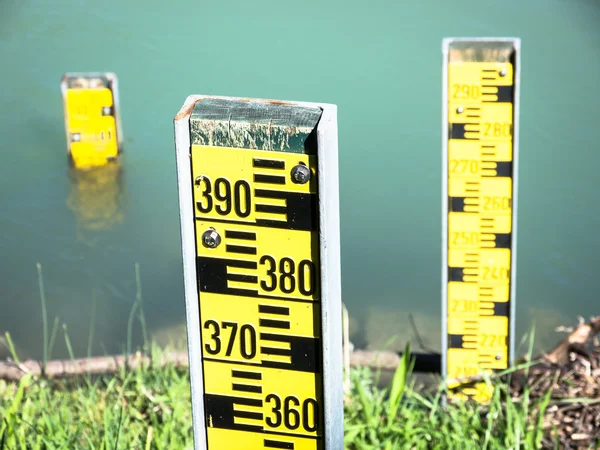 Water level indicators — Stock Photo, Image