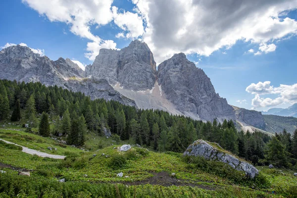 View Pelmo Mount Italian Dolomites Grupp Trentino Alto Adige Italy — Zdjęcie stockowe