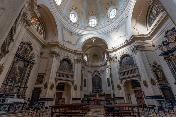 Milan Italy Μαρτίου 2022 Εσωτερικό Του Αγίου Στεφάνου Maggiore Εκκλησία — Φωτογραφία Αρχείου