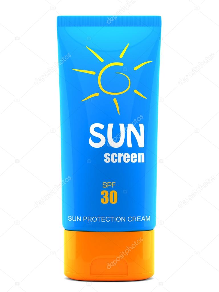 Suntan cream tube Stock Photo by ©aleksanderdnp 49759555