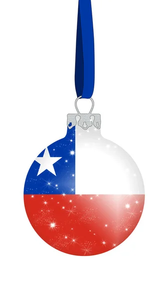 Bola de Natal - Chile — Fotografia de Stock