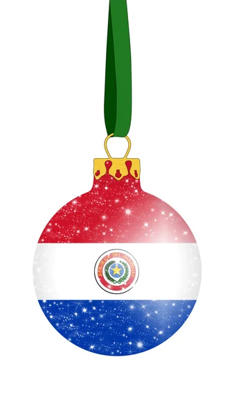 Bola de Natal - Paraguai — Fotografia de Stock