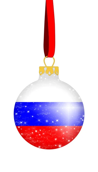 Vánoční koule - Rusko — Stock fotografie