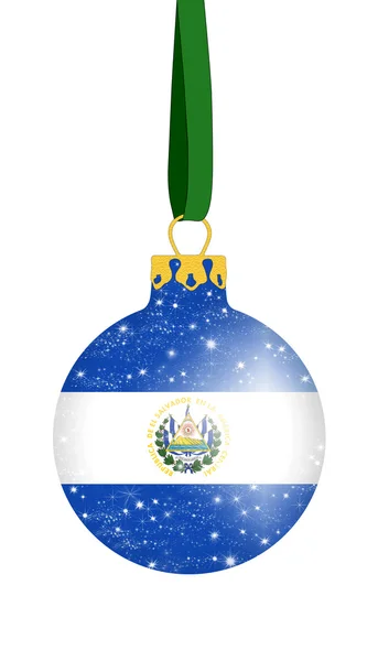 Bola de Navidad - El Salvador — Foto de Stock