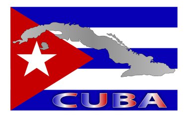 Küba Haritası