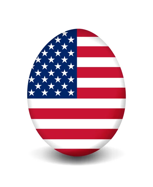 Easter egg - United States of America — Stock Photo, Image