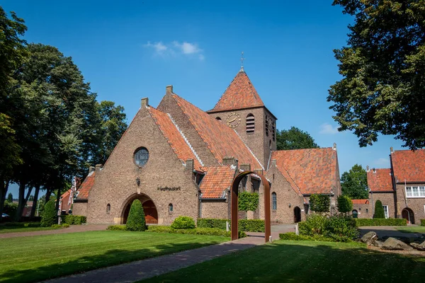 Die Neue Römisch Katholische Matthäuskirche Dorf Eibergen Der Provinz Gelderland — Stockfoto