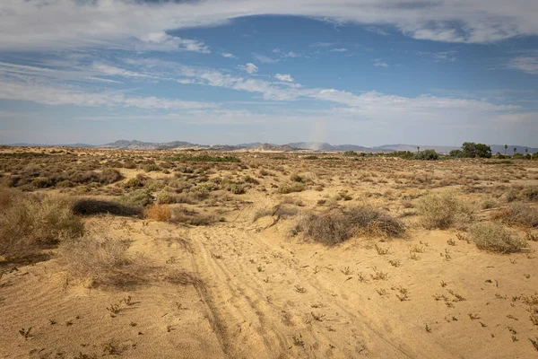 Deserto Nel Sud Della California Vicino Alla Città Palme Vicino — Foto Stock