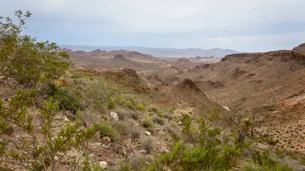 Vista Del Monte Nutt Deserto Ambiente Deserto Asciutto Foto Scattata — Foto Stock