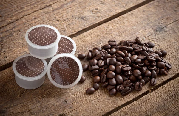 Kaffeepads — Stockfoto