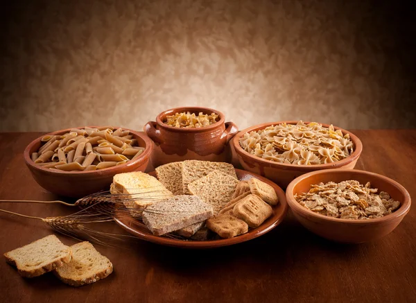 bütün tahıl karbonhidratlar