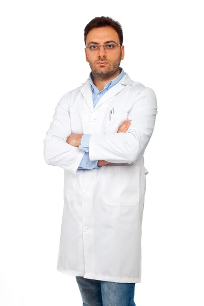 Genç doktor adam — Stok fotoğraf