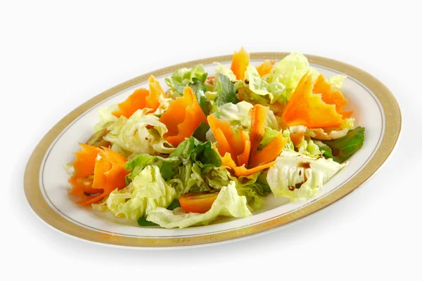 Lechuga y zanahoria — Foto de Stock
