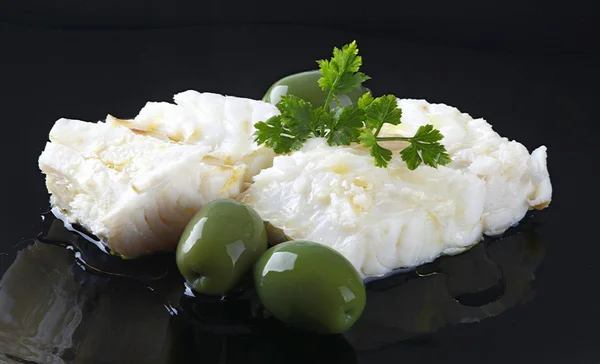 Filetto di merluzzo bianco — Foto Stock