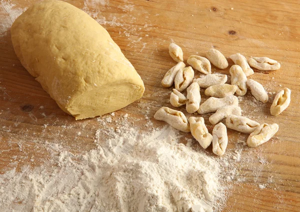 Homemade gnocchi — Stock Photo, Image