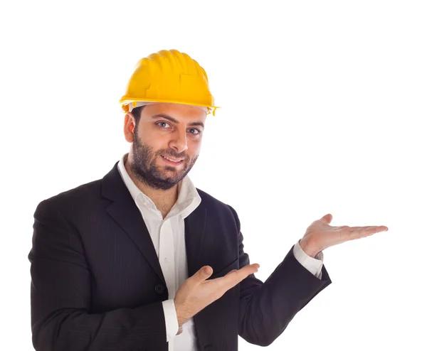 A handsome engineer — Stock Photo, Image