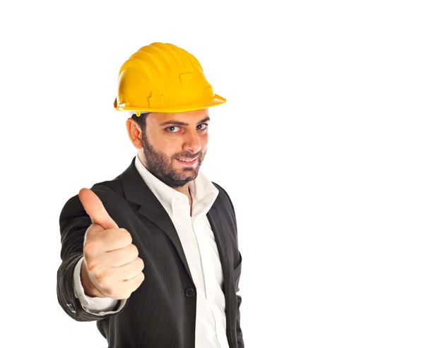 A handsome engineer — Stock Photo, Image