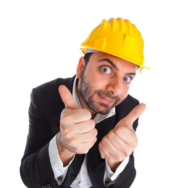 Crazy engineer — Stock Photo, Image