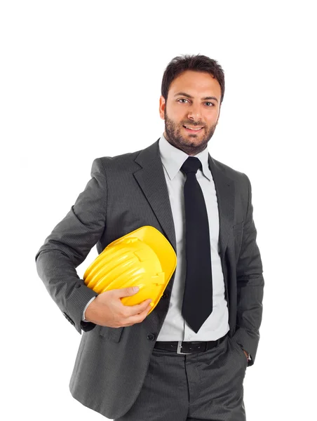 A handsome engineer — Stock Photo, Image