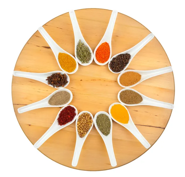 Twelve spices — Stock Photo, Image