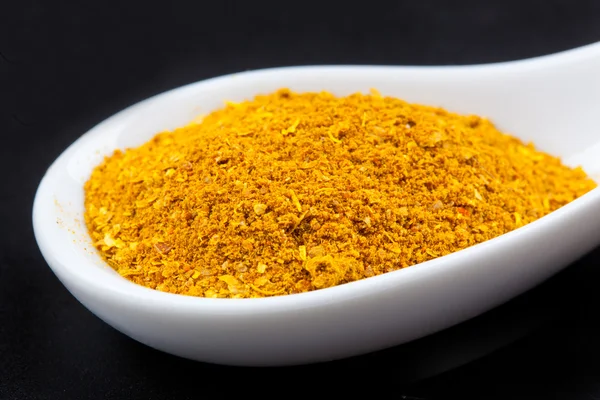 Curry în lingură — Fotografie, imagine de stoc