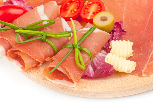 Raw ham — Stock Photo, Image