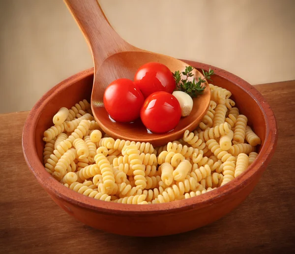 Pasta italiana Fusilli — Foto de Stock