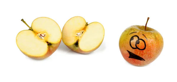 Funny apples — Stock Photo, Image