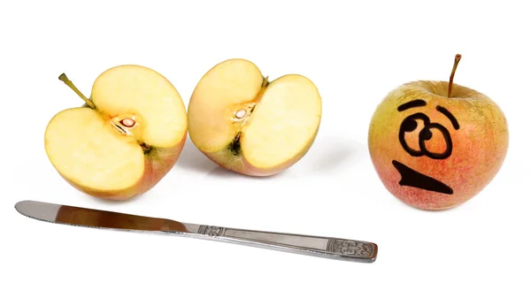 Funny apples — Stock Photo, Image