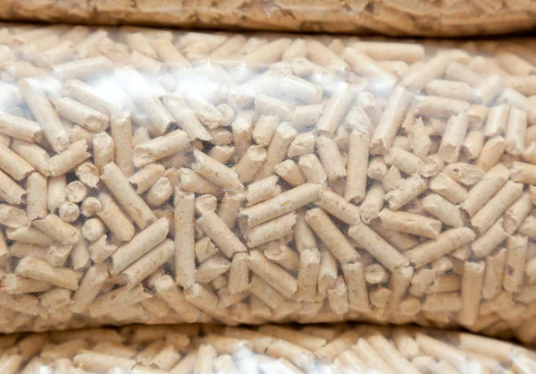 Wood pellets — Stock Photo, Image