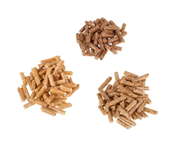 Olika typer av pellets — Stockfoto