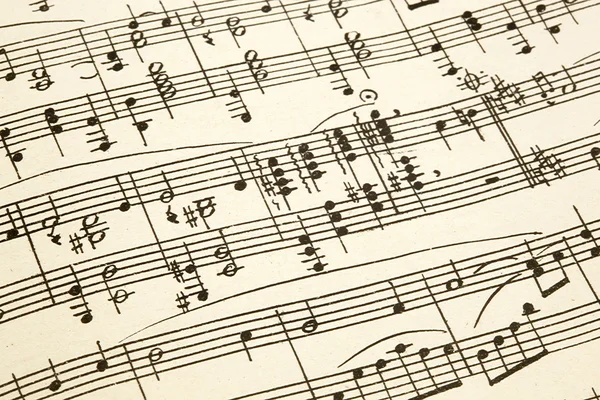 vintage müzik ile eski kağıt