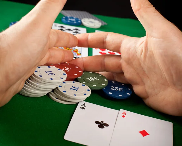 Poker — Stockfoto