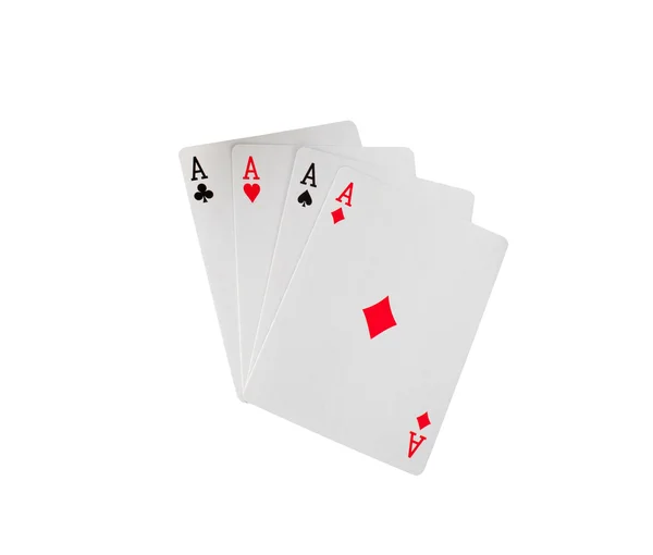 Jugar a las cartas — Foto de Stock