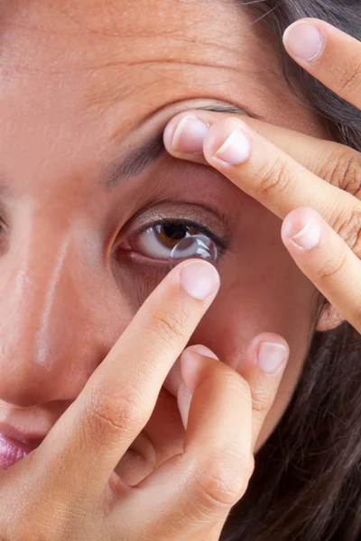 Contact lens — Stock Photo, Image